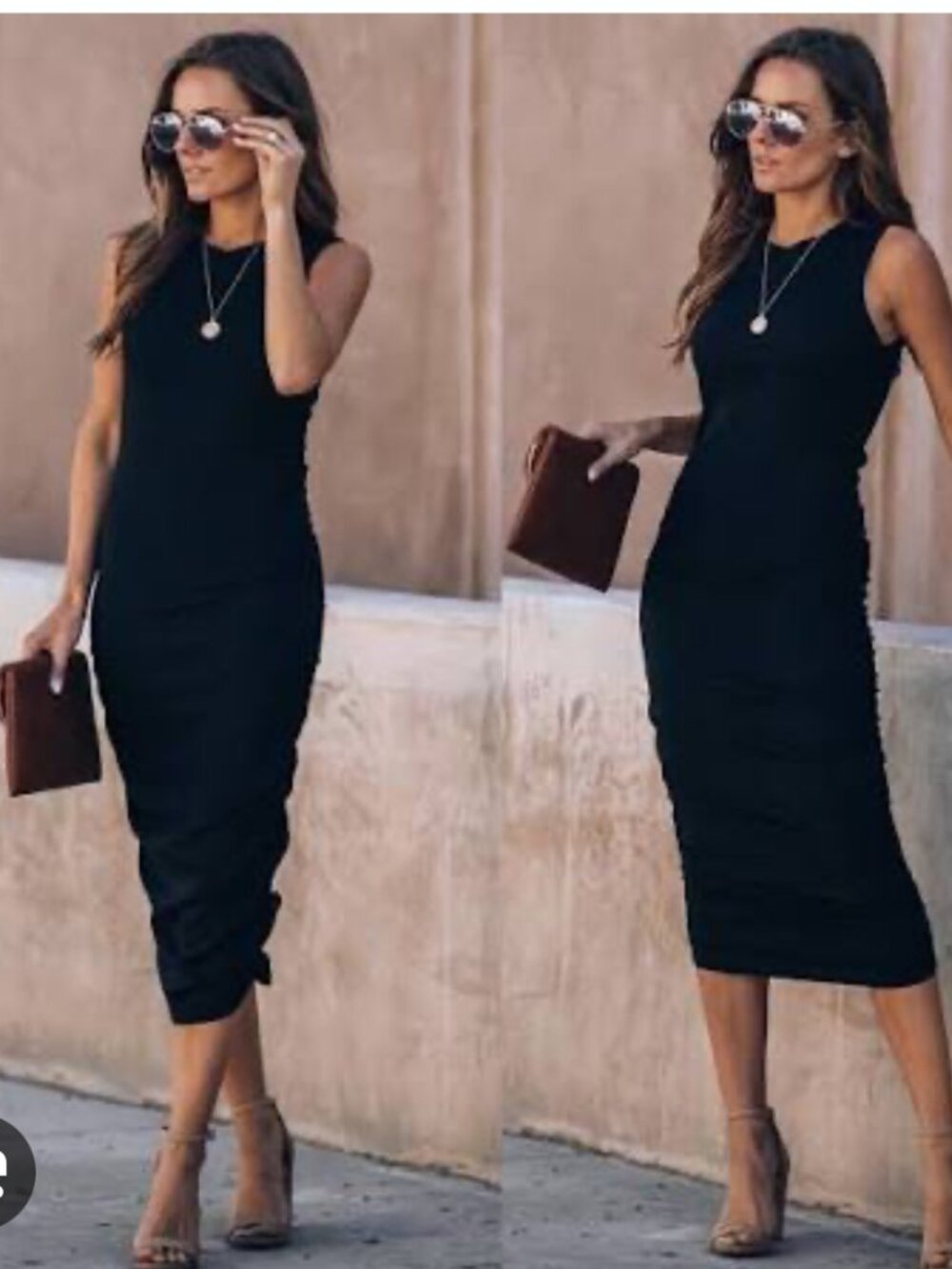 Forever 21 Bodycon Black  dress M/L